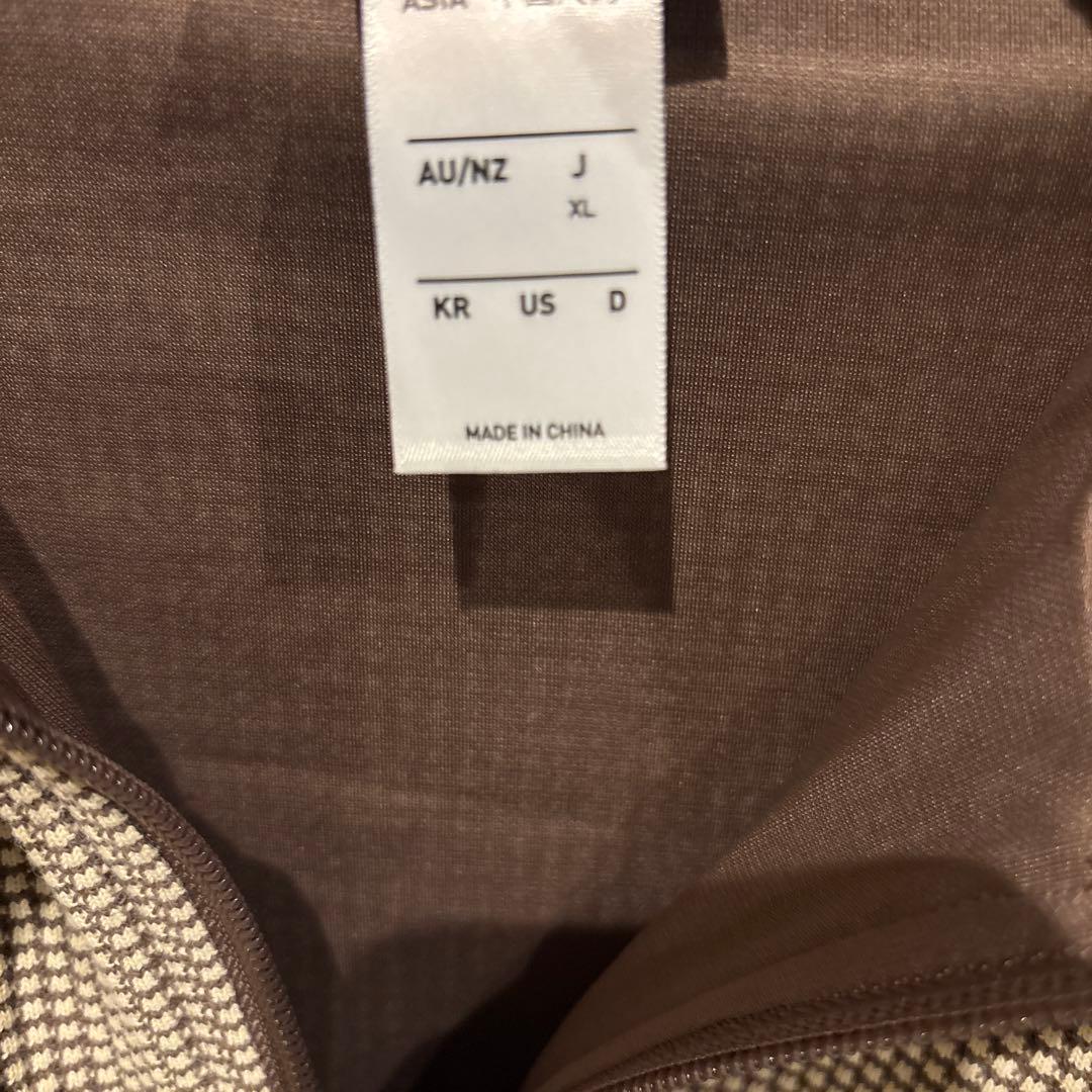 【本日限定価格】adidas クロップ　トラック　トップ　ジャージワッフルニット