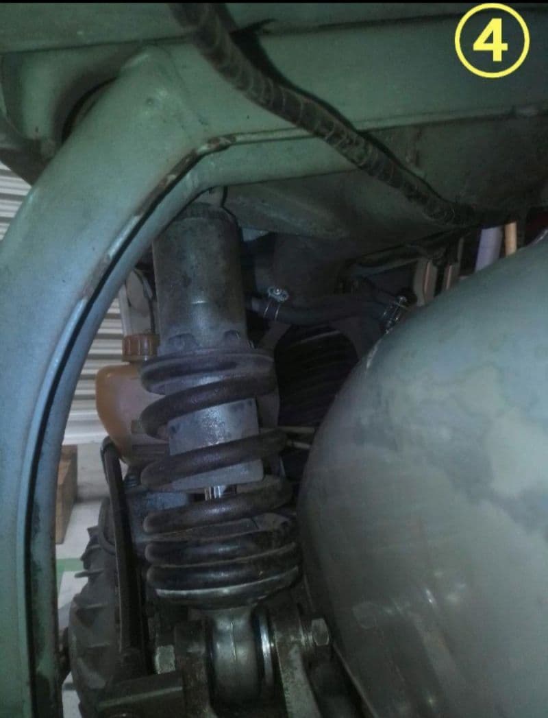 富士重工 ラビットスクーター S301用 ローダウンサス 前後セット ⑮