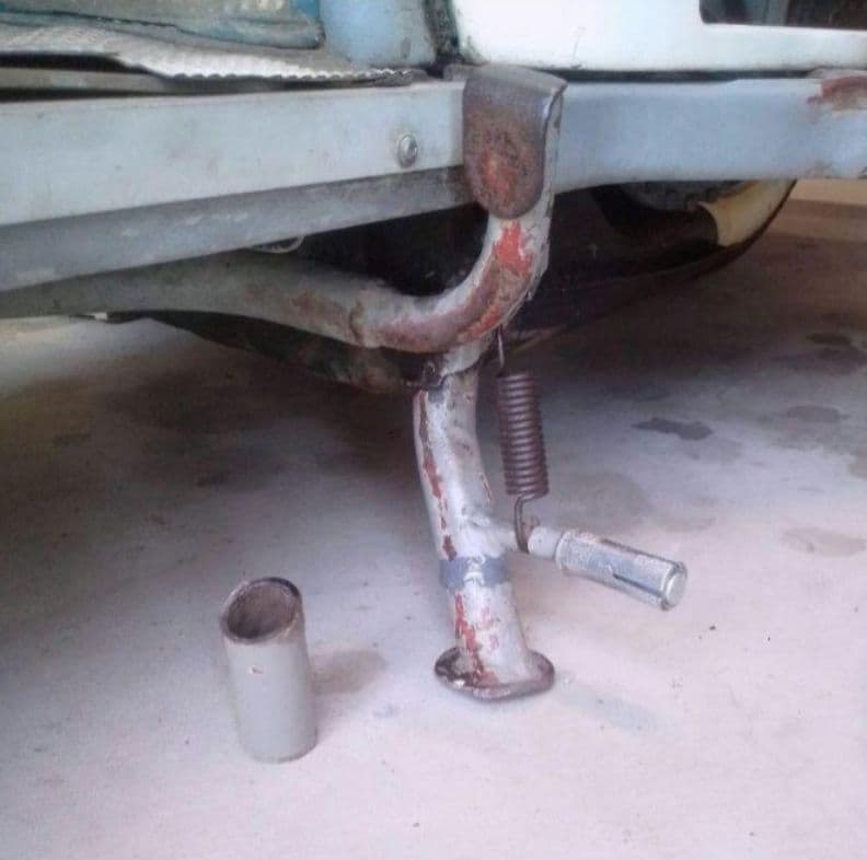 富士重工 ラビットスクーター S301用 ローダウンサス 前後セット ⑮