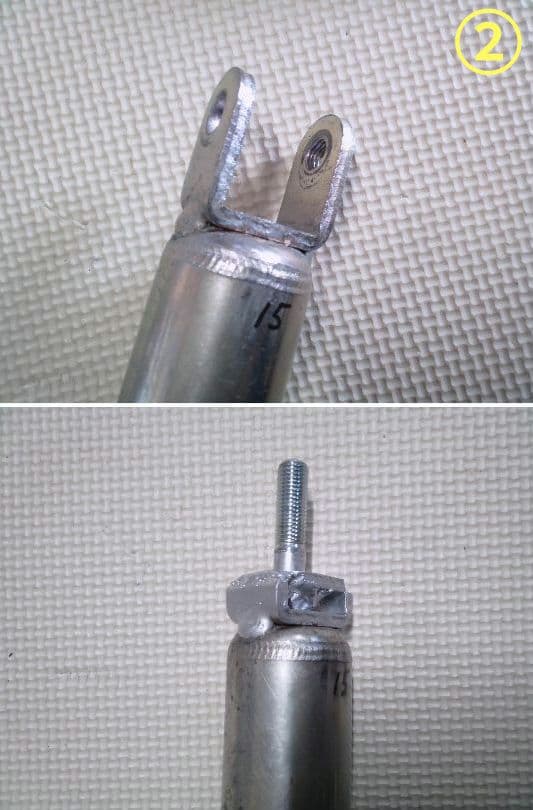 富士重工 ラビットスクーター S301用 ローダウンサス 前後セット ⑮