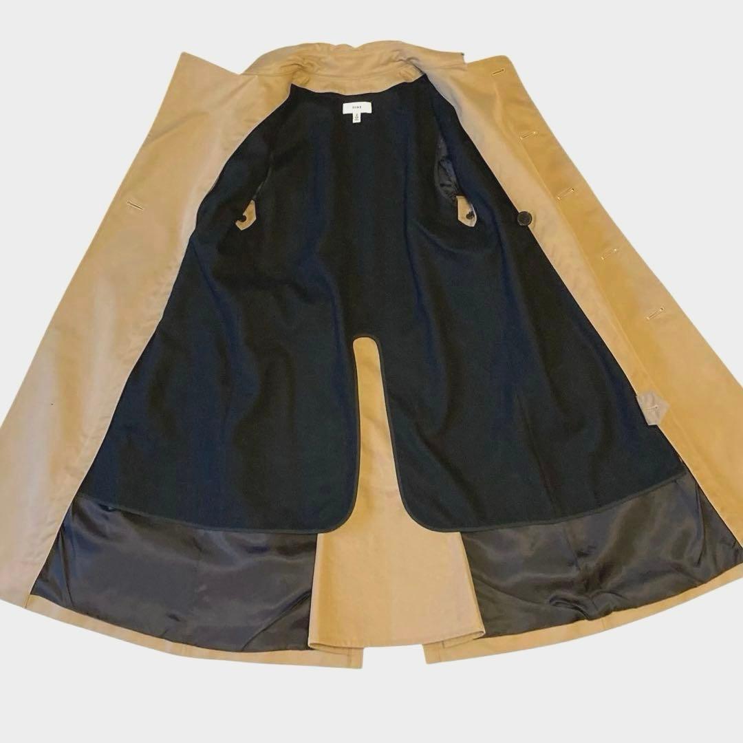 【美品】✨HYKE トレンチコートライナー付け2Way　ベージュ　サイズ2