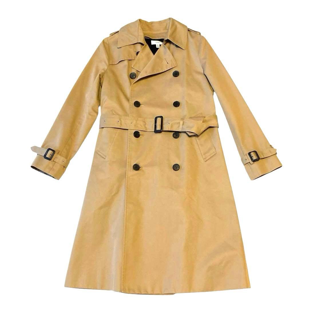 【美品】✨HYKE トレンチコートライナー付け2Way　ベージュ　サイズ2