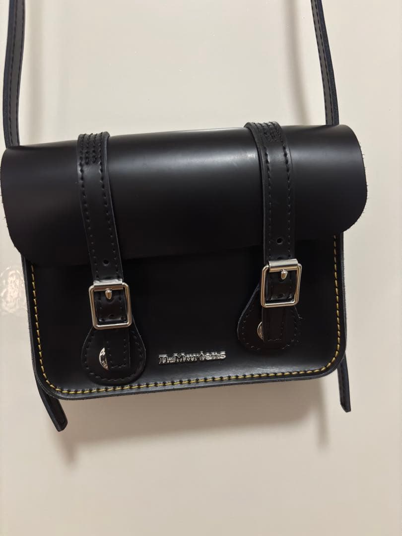 【美品】Dr. Martens (ドクターマーチン)サッチェルバッグ　7インチ