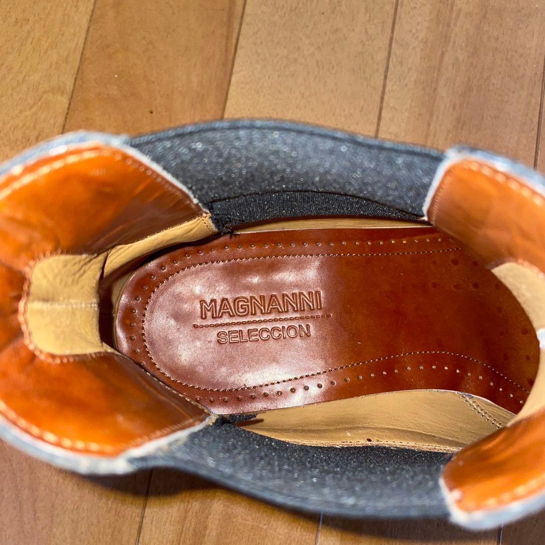 MAGNANNI マグナーニ 革靴 サイドゴアブーツ 42