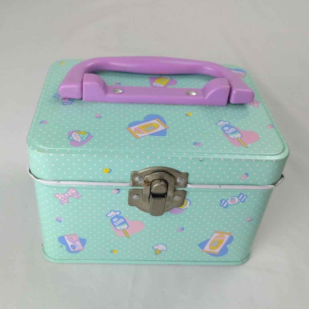 サンマール 持ち手付き 缶 ケース 昭和レトロ 日本製 1990年