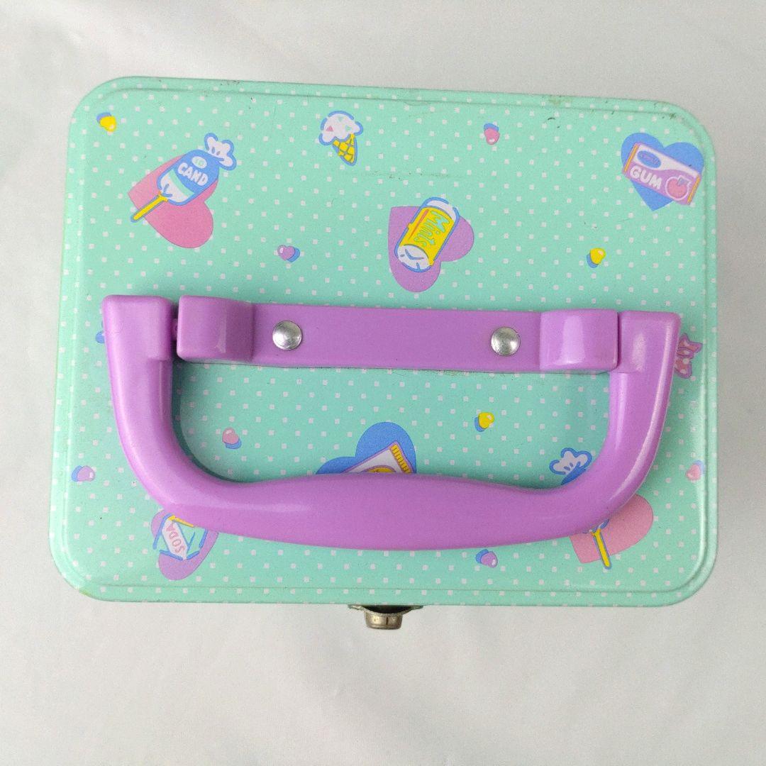 サンマール 持ち手付き 缶 ケース 昭和レトロ 日本製 1990年