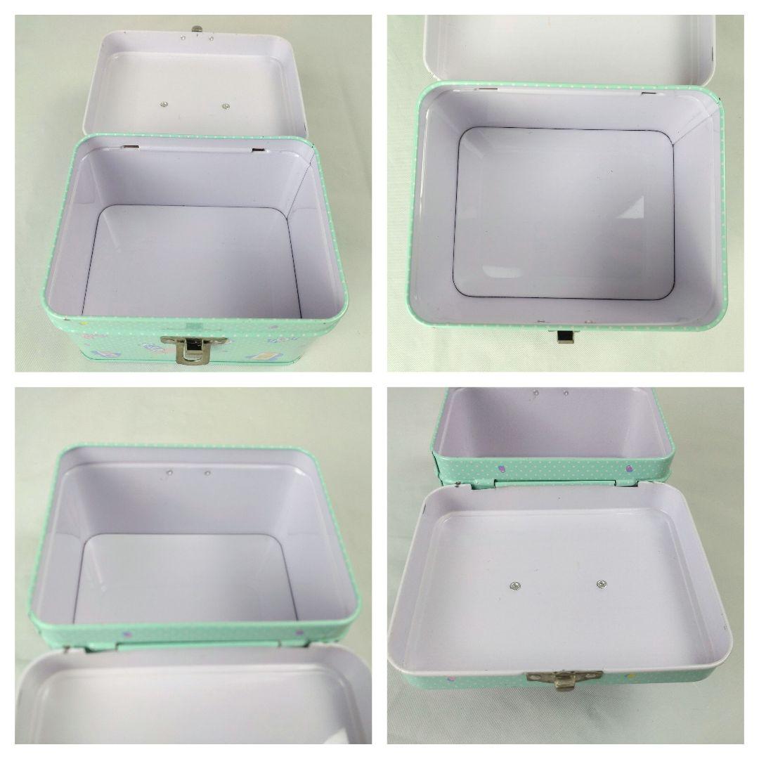 サンマール 持ち手付き 缶 ケース 昭和レトロ 日本製 1990年