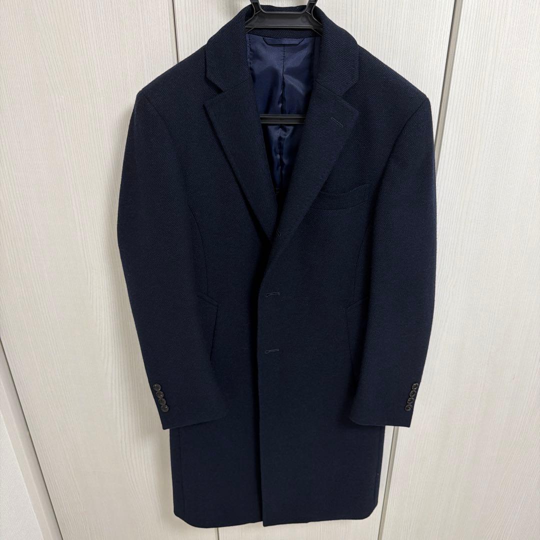 定価31900円　新品未使用　スーツセレクト　ウールブレンドチェスターコート