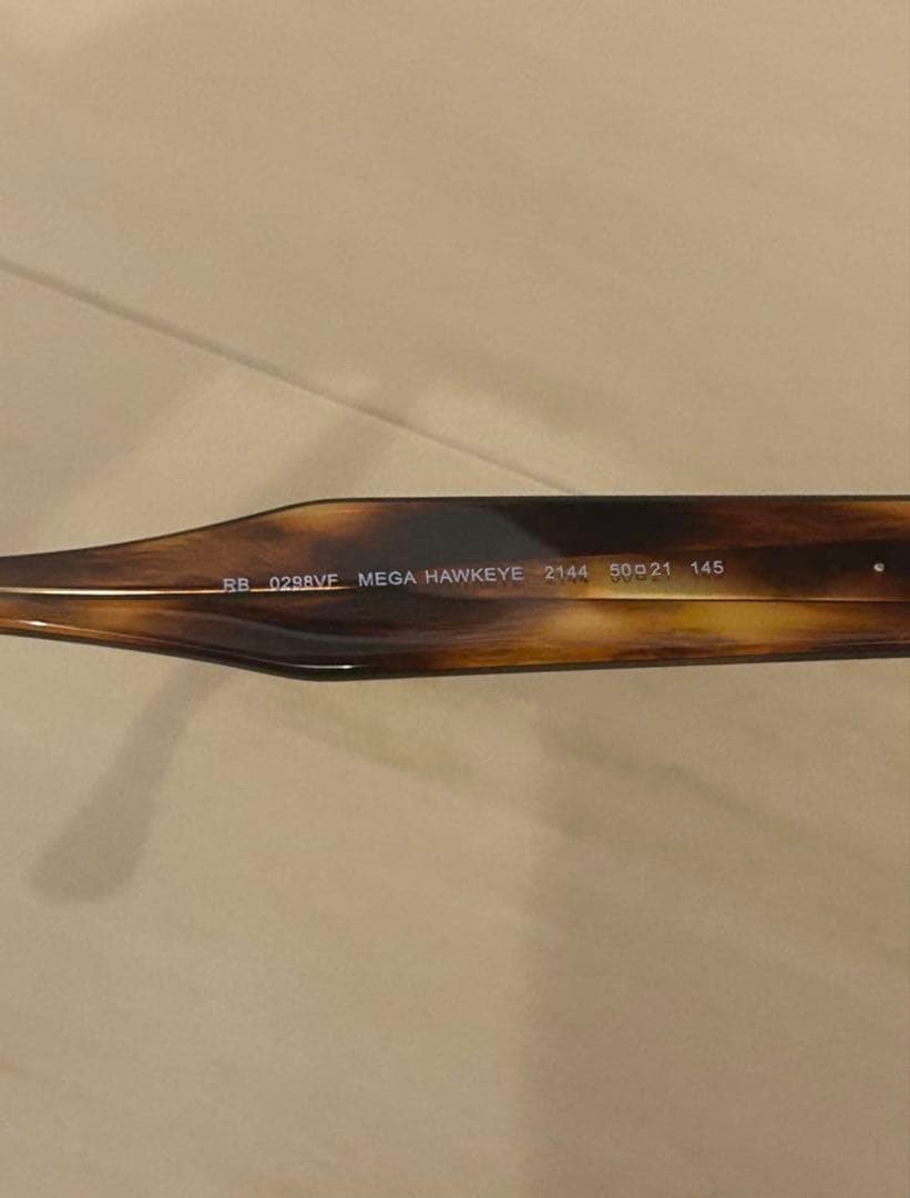 Ray-Ban MEGA HAWKEYE メガ　ホークアイ キムタク着用