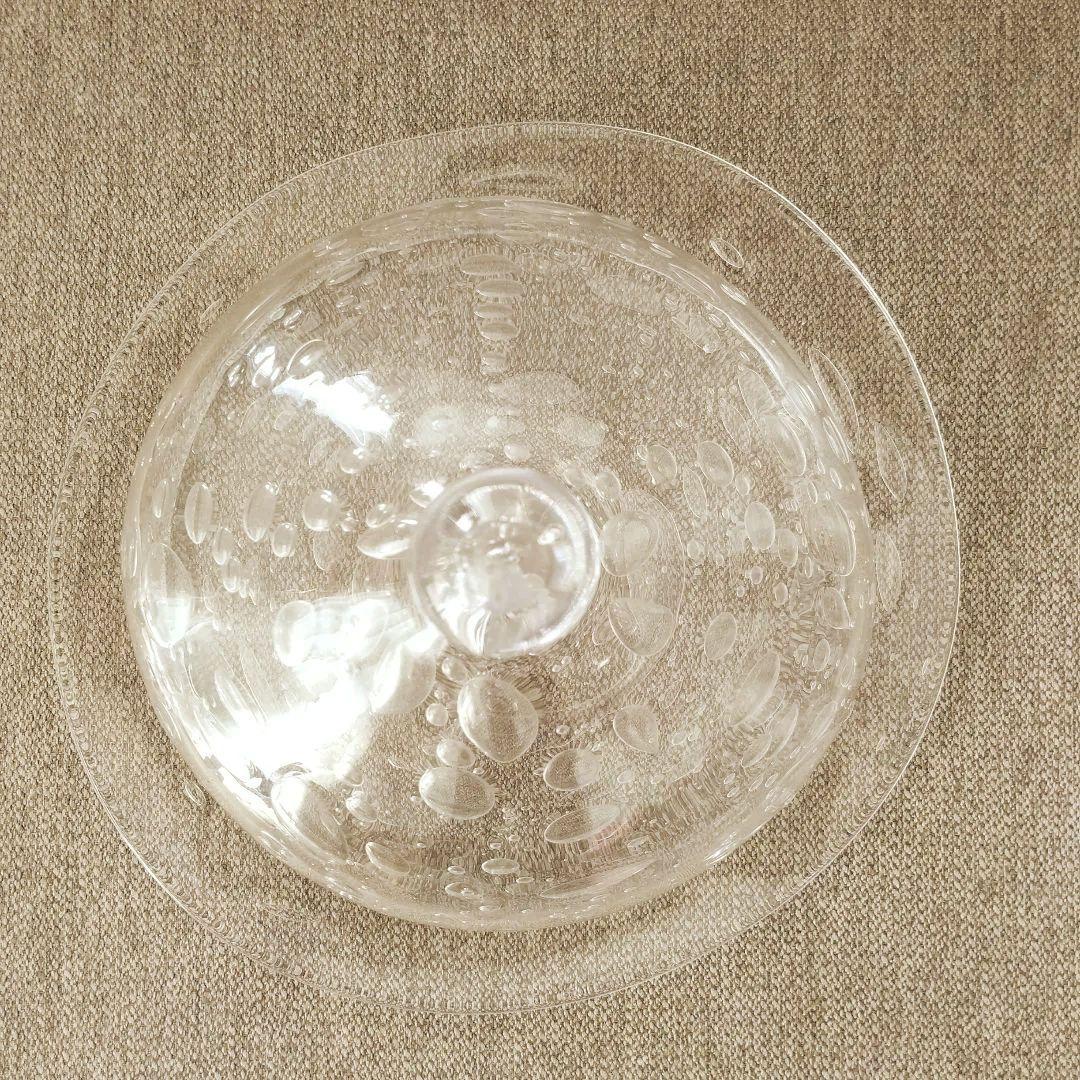 glass cafe gla_gla 高臣大介 ガラスドーム 透明菓子入れ