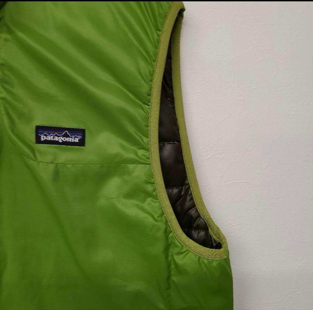 2008年製　パタゴニア　パフボールベスト　 ゲッコウグリーン　サイズM