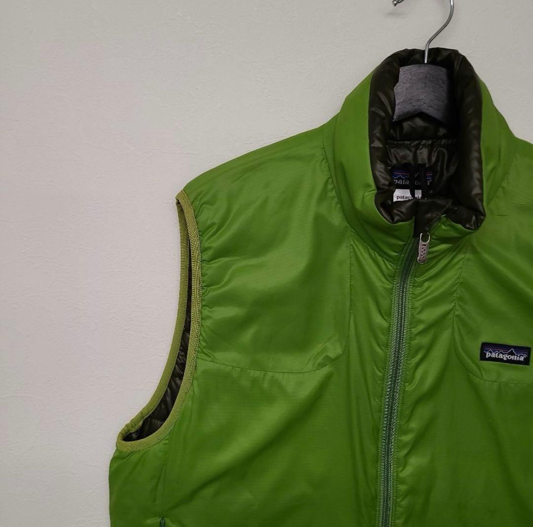 2008年製　パタゴニア　パフボールベスト　 ゲッコウグリーン　サイズM