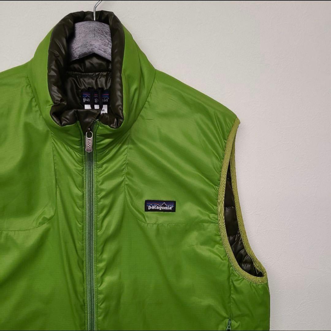 2008年製　パタゴニア　パフボールベスト　 ゲッコウグリーン　サイズM