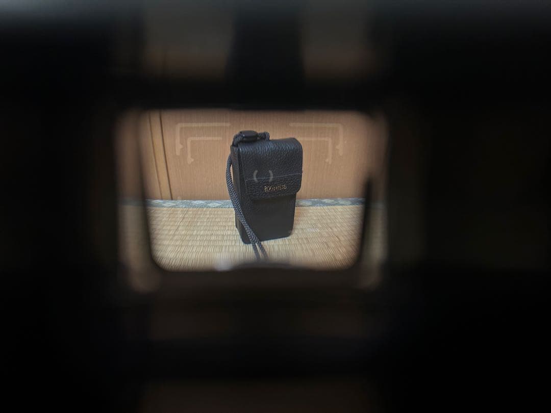 ゆ*中様 【動作確認済】Konica BiGmini Fフィルムカメラ ケース付