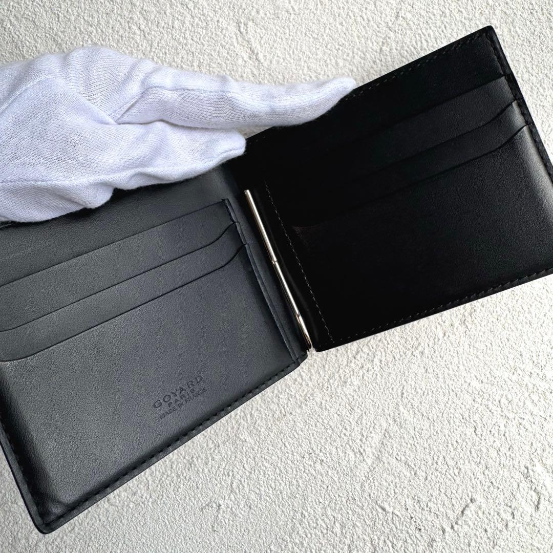 GOYARD ゴヤール サン トマ マネークリップ ブラック 折り財布