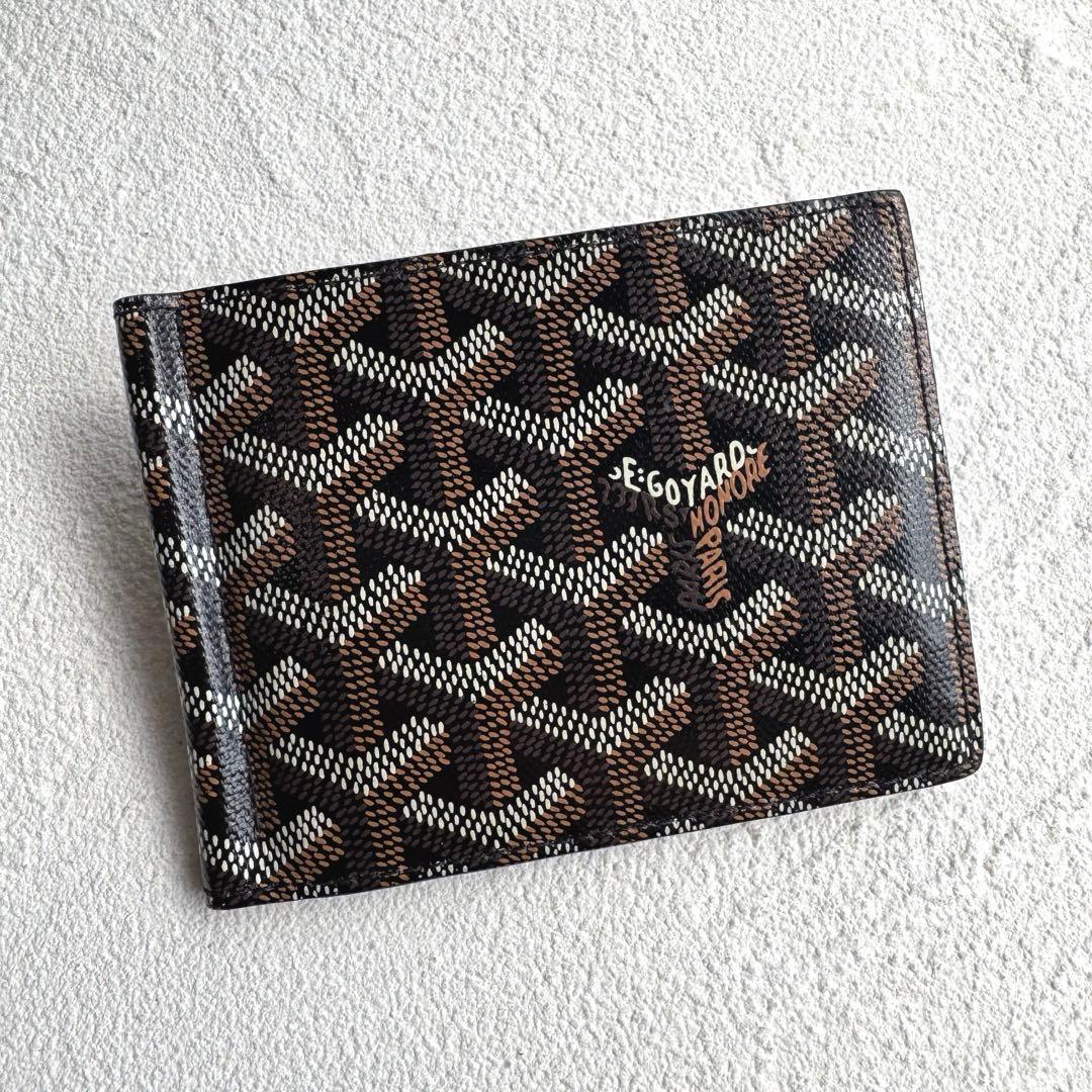 GOYARD ゴヤール サン トマ マネークリップ ブラック 折り財布