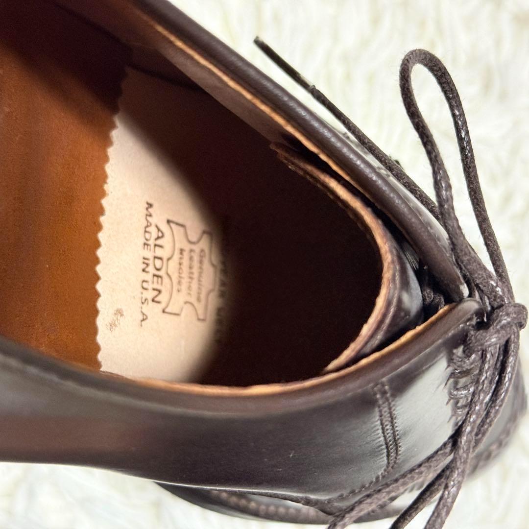 未使用✨オールデン　コードバン　ノルウィージャン　US7 1/2 茶　2450