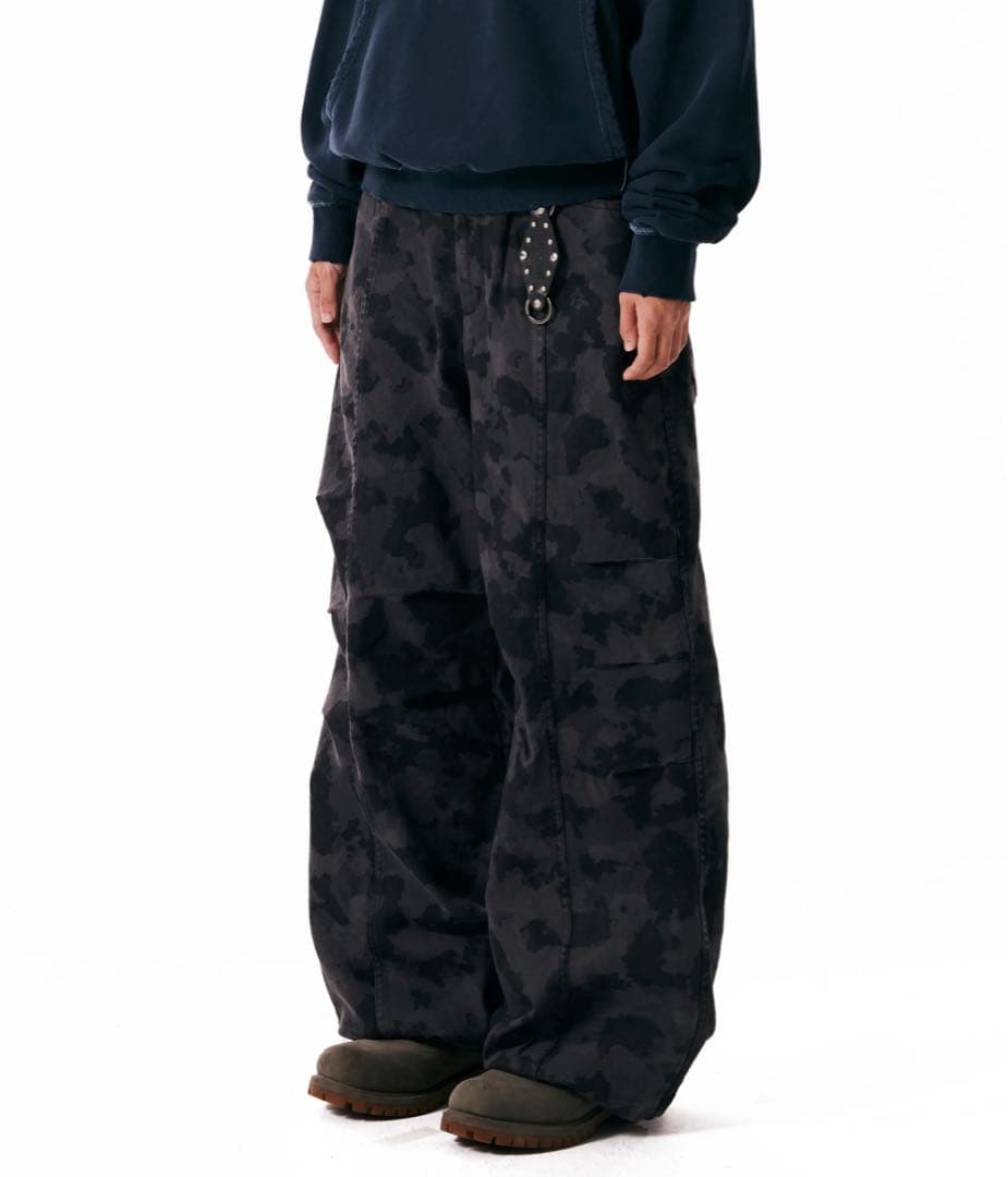 パンツ AAKAM Knee Pin-tuck Camouflage Twill 1