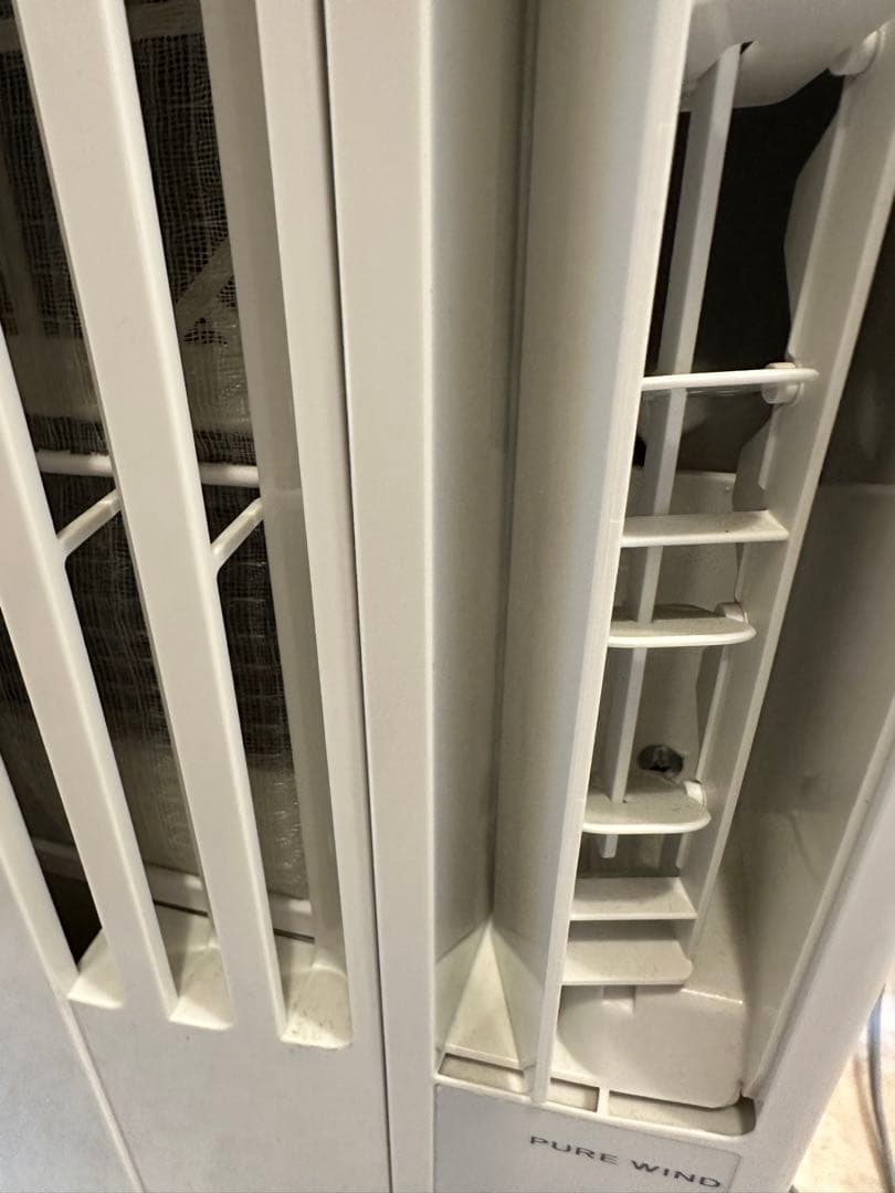 コロナ製　CW-1620 窓用エアコン 2020年製 窓枠とリモコン付です