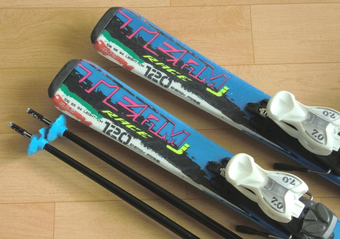 ■■11月限定■送料無料■ノルディカ■子供用スキーセット■120/22■WAX■