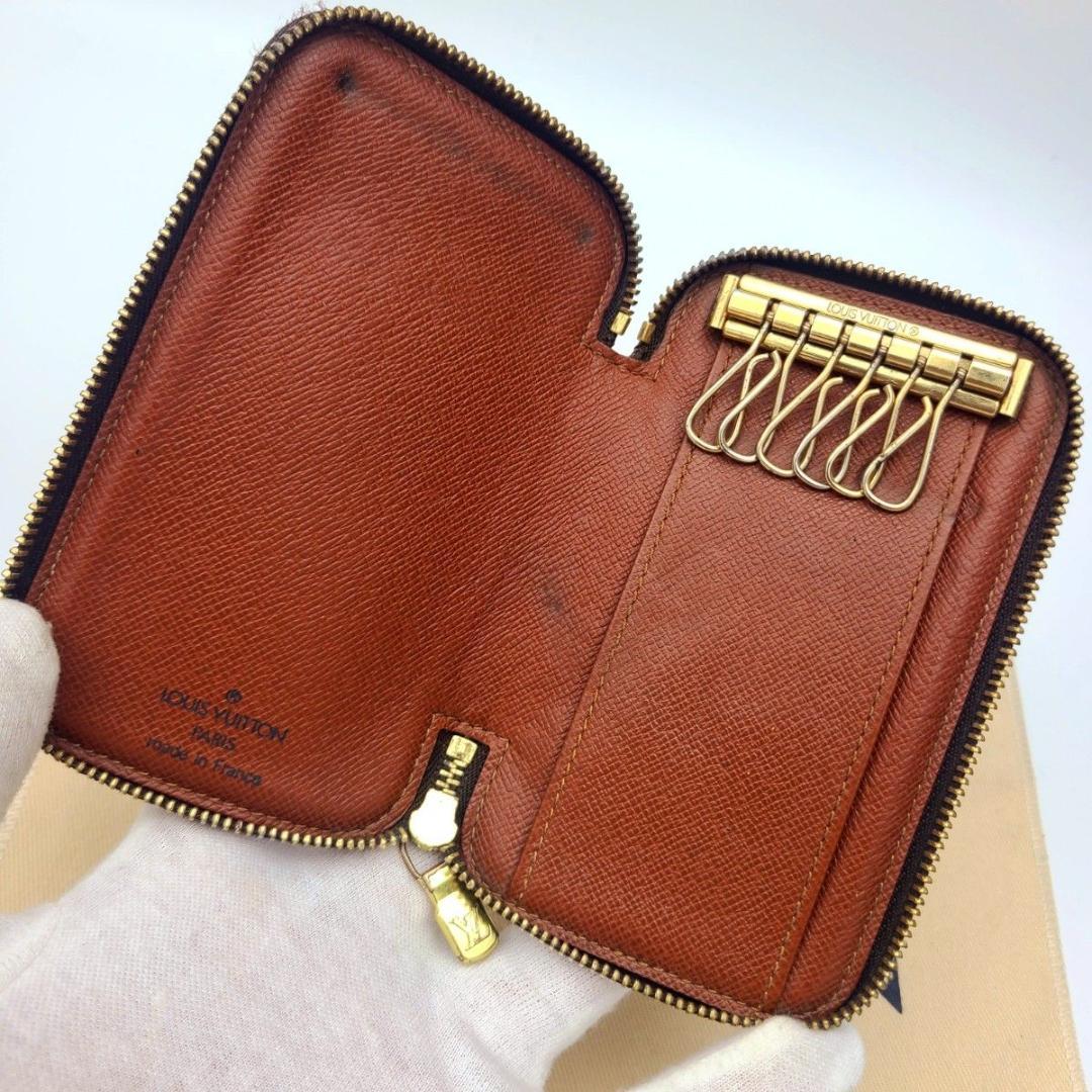 希少 ルイヴィトン モノグラム キーケース ポシェット6クレ M62610
