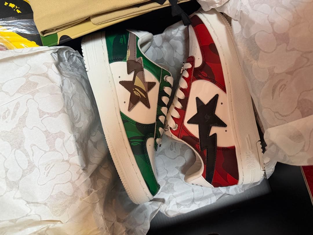 新品 A BATHING APE Stray Kids スニーカー 23cm