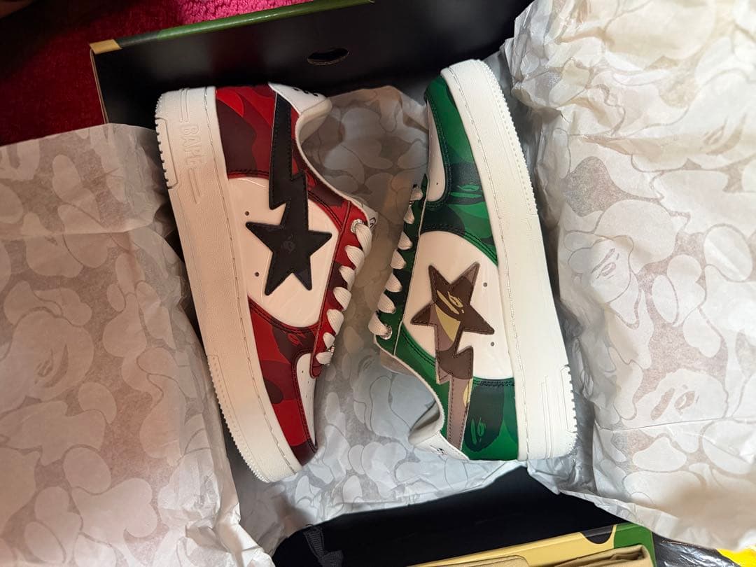 新品 A BATHING APE Stray Kids スニーカー 23cm