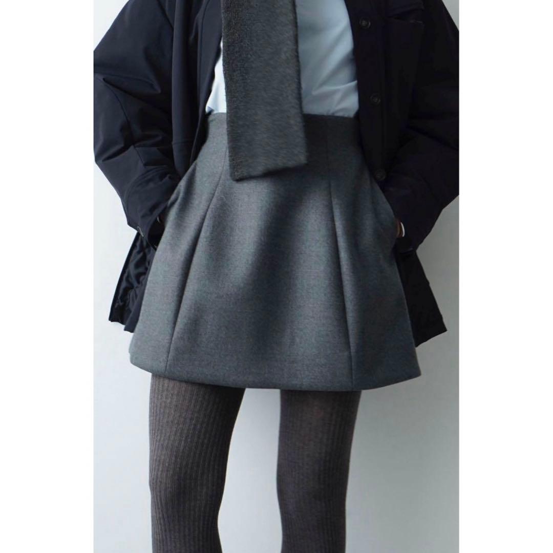 【新品•タグ付き】 CLANE CONSTRUCTIVE MINISKIRT