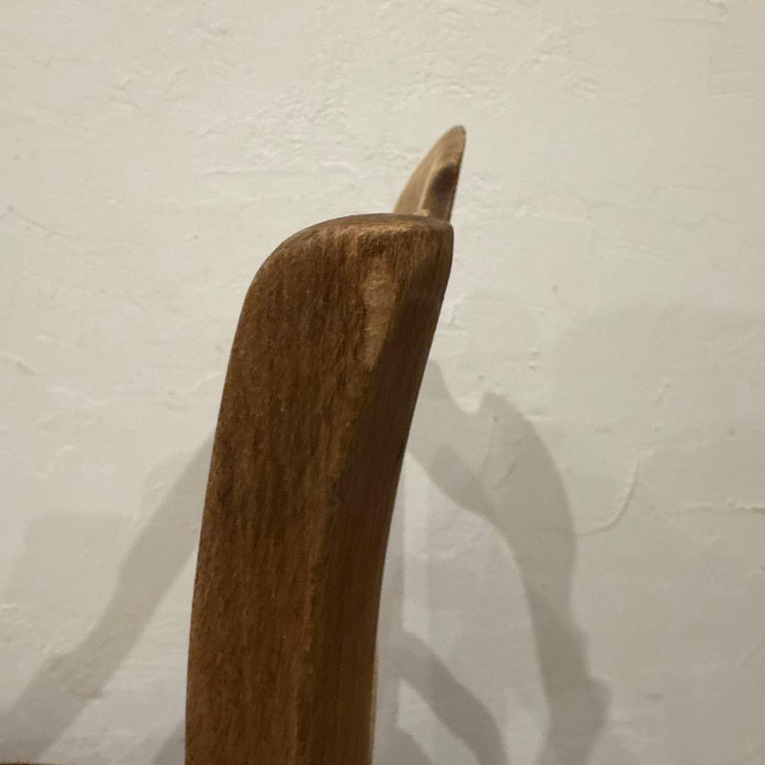 ヴィンテージ　ダイニングチェア　カフェチェア　藁座面　1