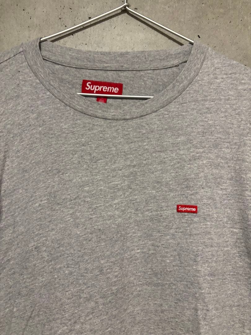 Supreme ロンT スモールボックスロゴTシャツ