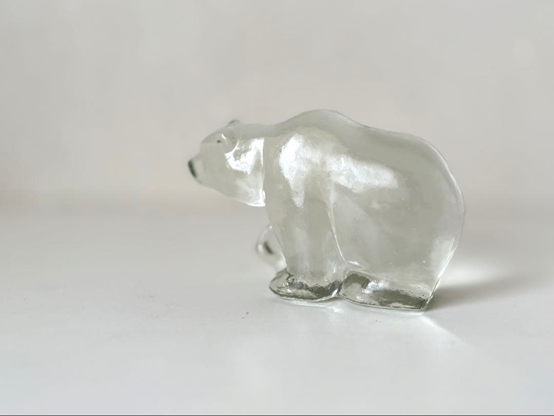 フィンランドHumppila ヴィンテージ ガラス　ベア