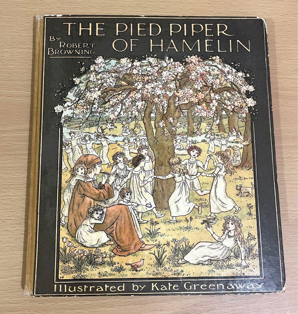 NO.154 古書 アンティーク洋書 絵本　ケイト グリーナウェイ