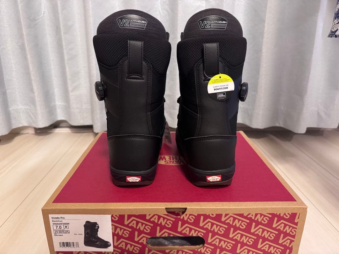 【新品未使用】VANS Invado Pro 25cm Black/Gum