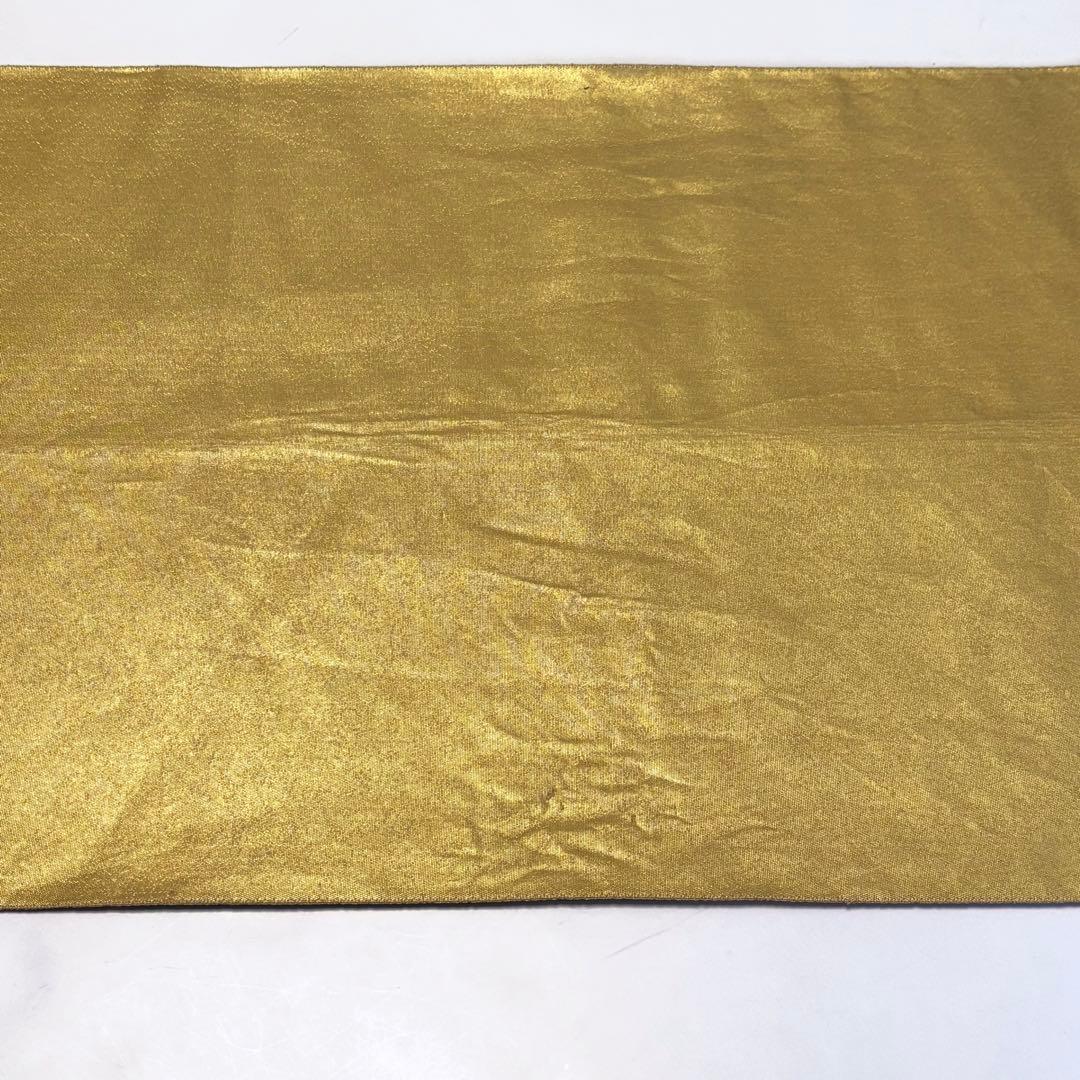 長嶋成織物 金泥箔 本金箔 袋帯 so310