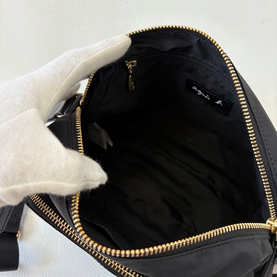 アニエスベー agnes.b ショルダーバッグブラック FT03A－04極美品♡