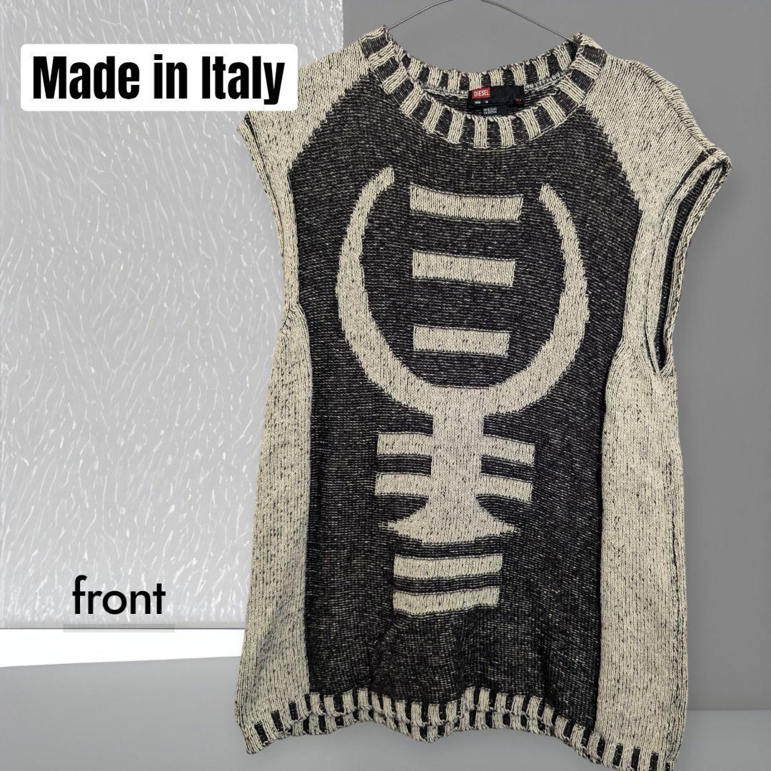 ［値下げ可］DIESEL ディーゼル M ノースリーブ イタリア製 美品 希少