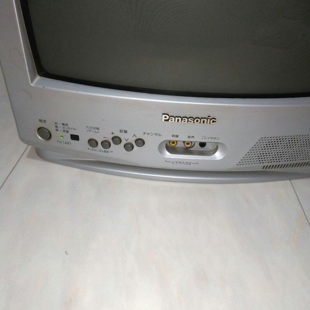 Panasonic ブラウン管テレビ TH-14R1 取扱説明書付
