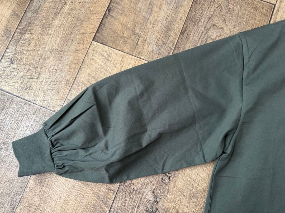 HYKE ハイク ロングスリーブ ボリューム袖丈 カットソー 長袖 レディース