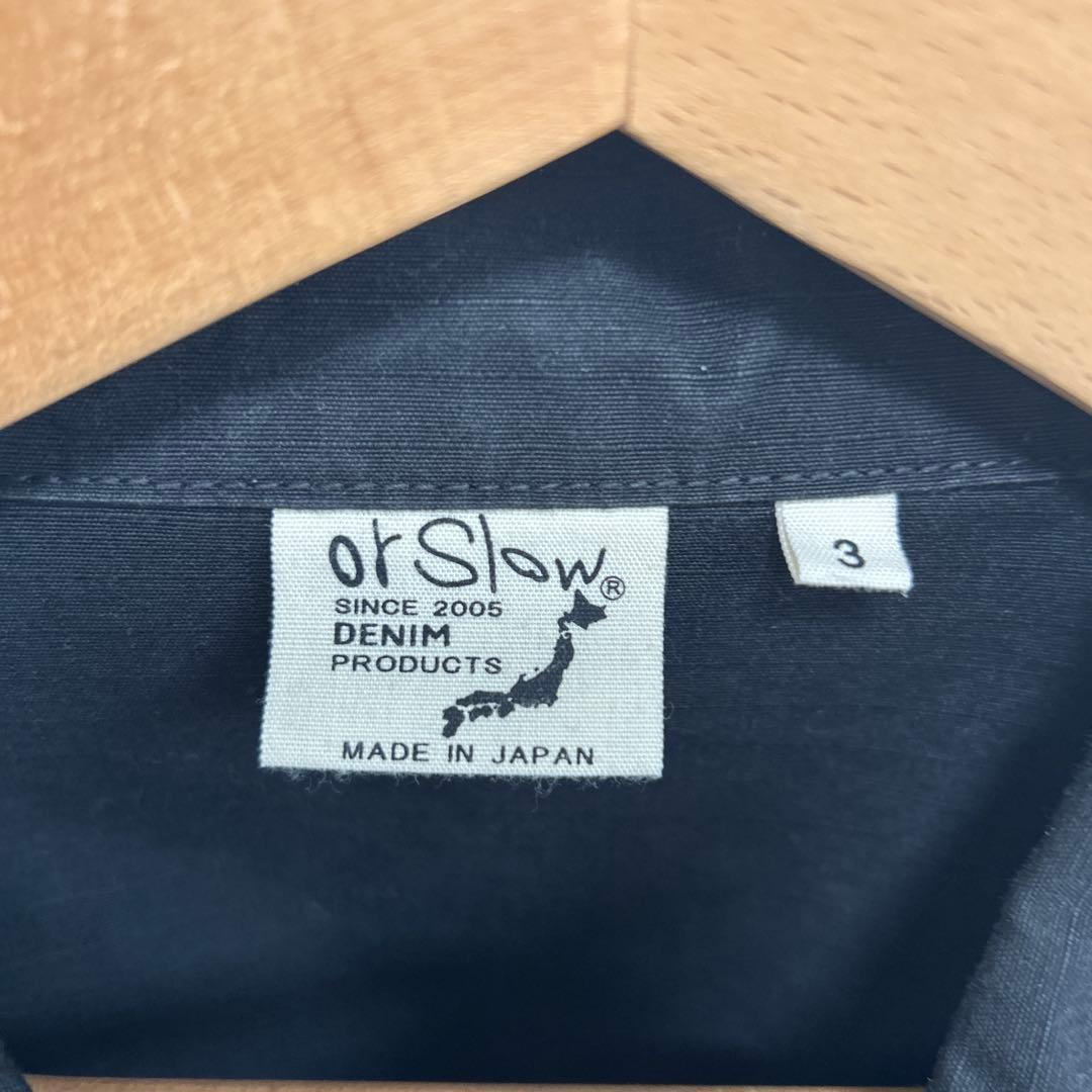 orSlow ブラック BDUジャケット サイズ3