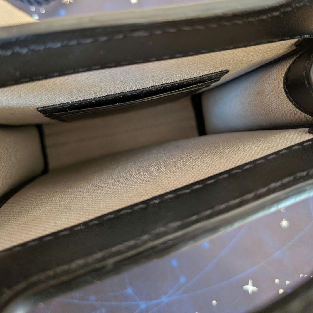 【専用】Gucci ブラック レザー ショルダーバッグ