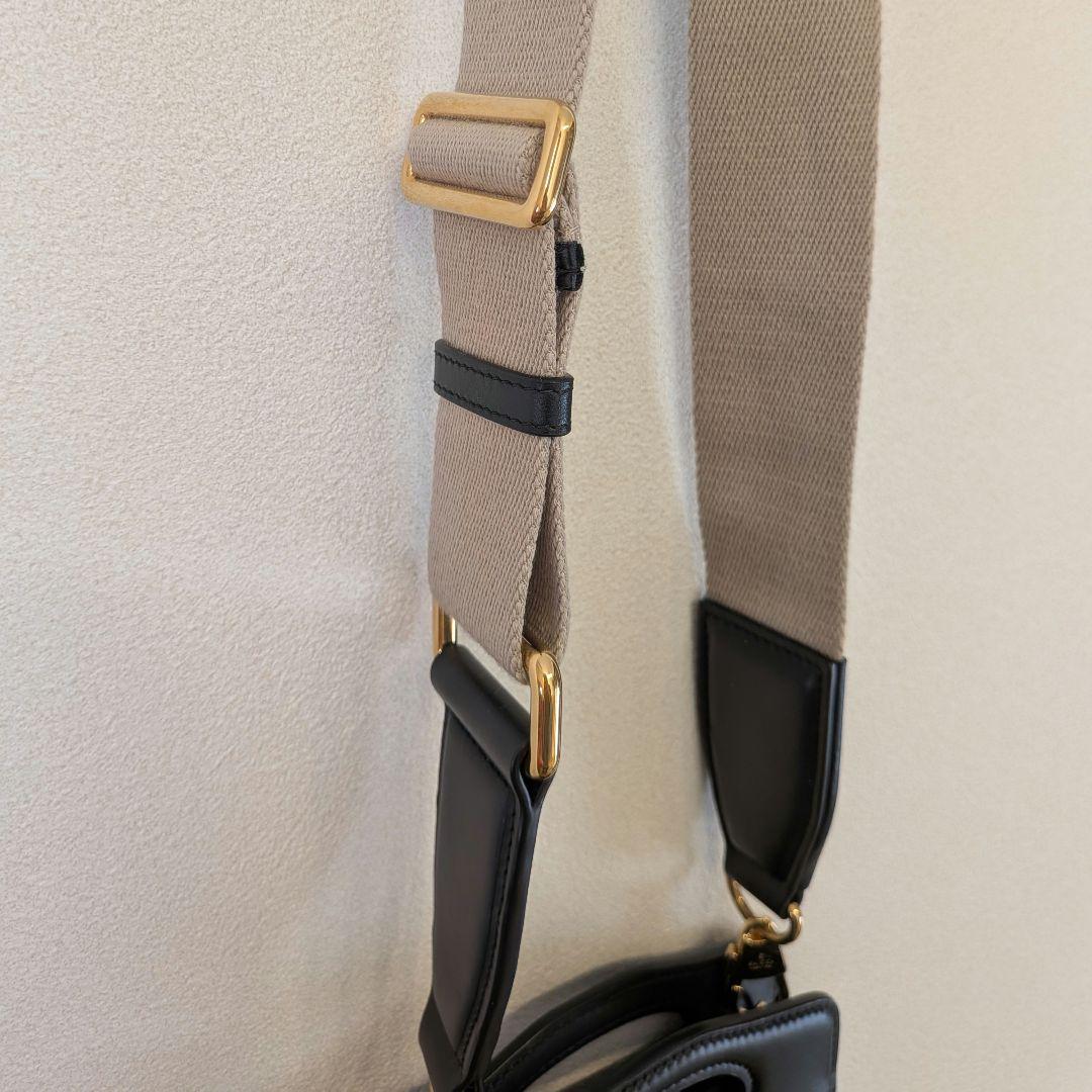 【専用】Gucci ブラック レザー ショルダーバッグ