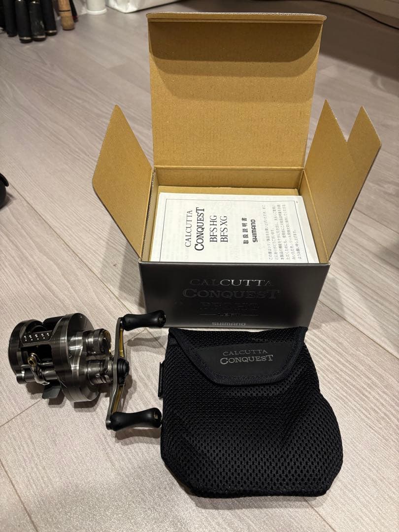 SHIMANO CALCUTTA CONQUEST BFS HG 左ハンドル