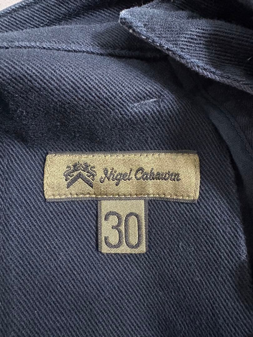 パンツ Nigel Cabourn wide cotton chino pants