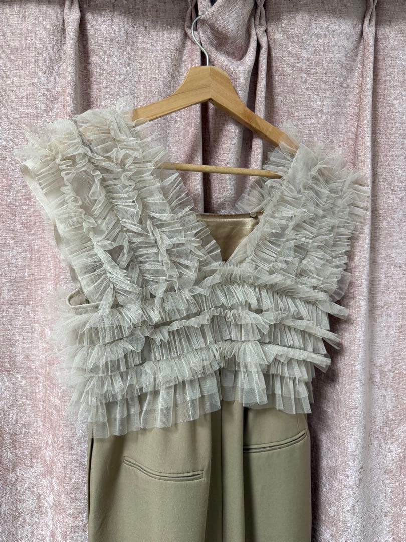 サロペット・オーバーオール・オールインワン riritulle vest all in one dress