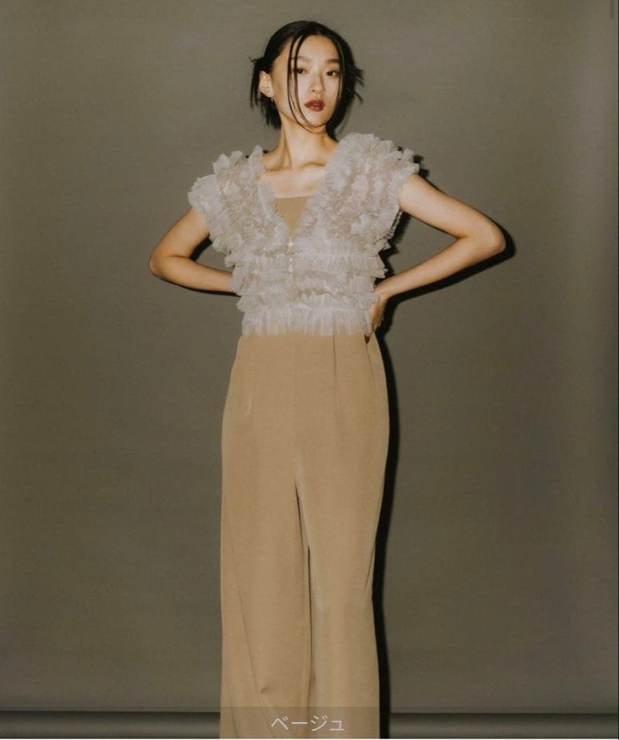 サロペット・オーバーオール・オールインワン riritulle vest all in one dress