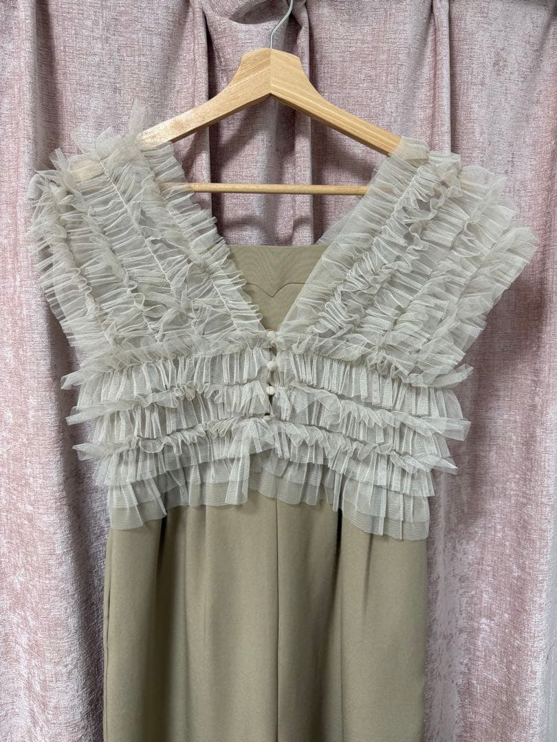 サロペット・オーバーオール・オールインワン riritulle vest all in one dress