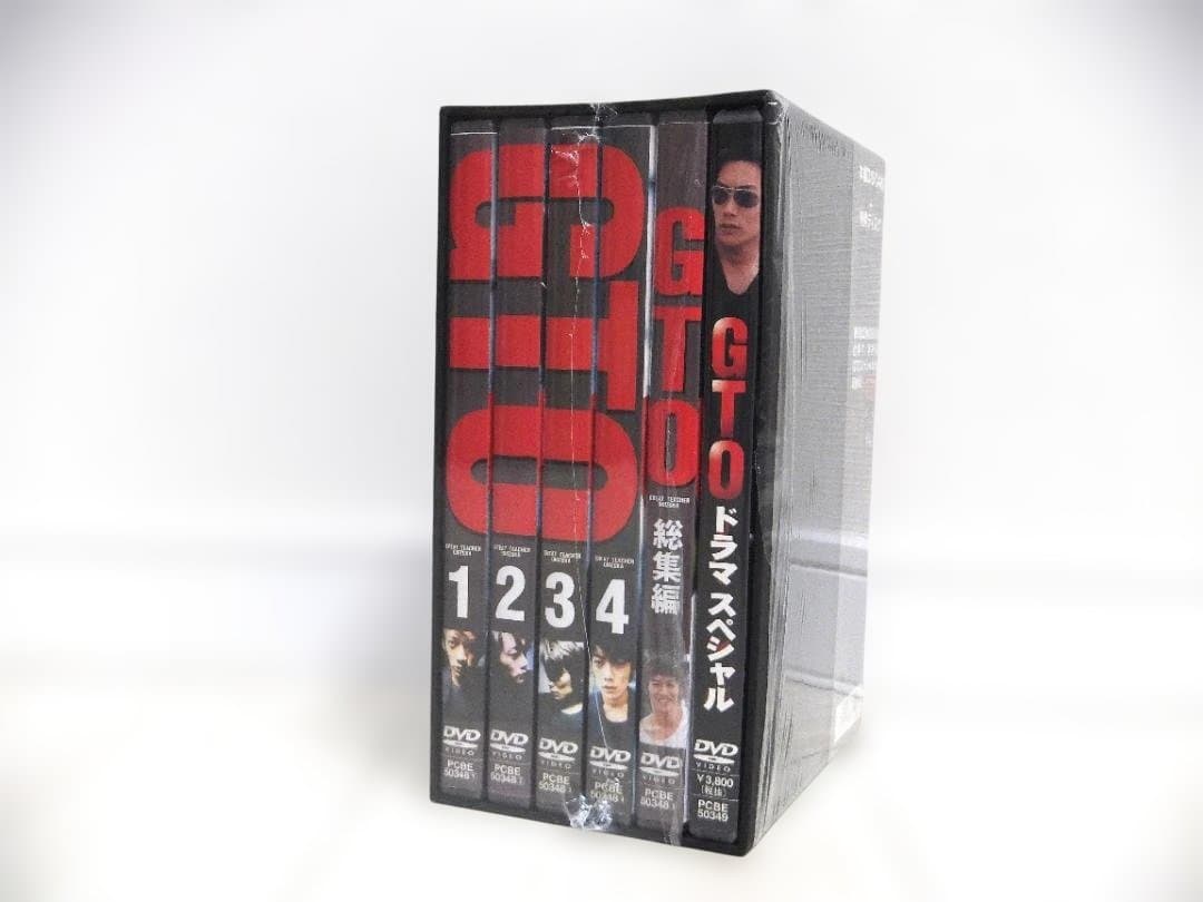 GTO　DVDBOX　未視聴です。　ドラマスペシャルおまけ付（中古）