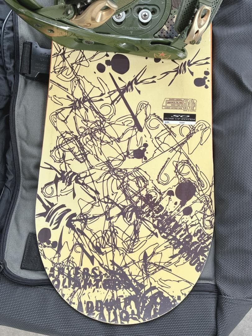 ⭐️ケース付⭐️BURTON×SIMS　シムス　スノーボードセット 153cm