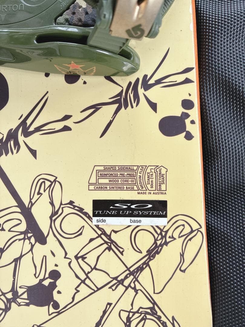 ⭐️ケース付⭐️BURTON×SIMS　シムス　スノーボードセット 153cm