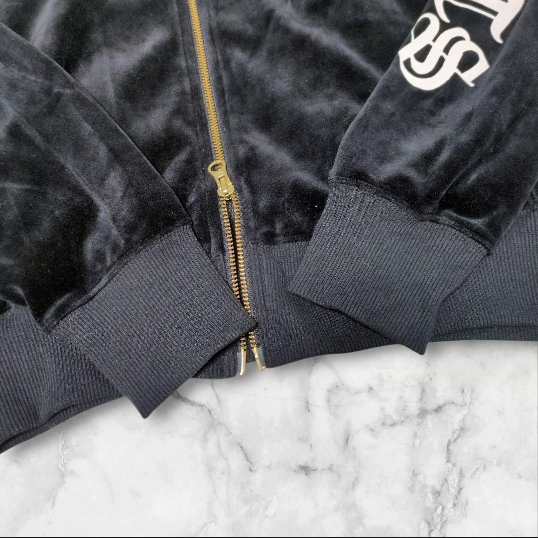 極美品✨24karats 黒金 ベロアジャージ セットアップ XL 希少